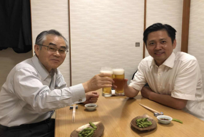 日本醫(yī)學(xué)會會長、國立癌研究センター理事門田守人會長と面會