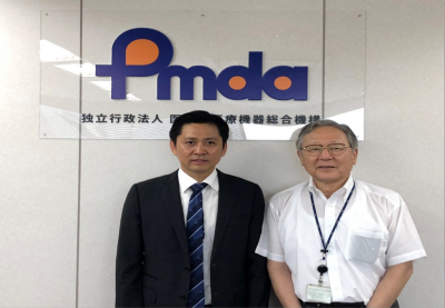 訪問(wèn)日本PMDA理事長(zhǎng)近藤達(dá)也